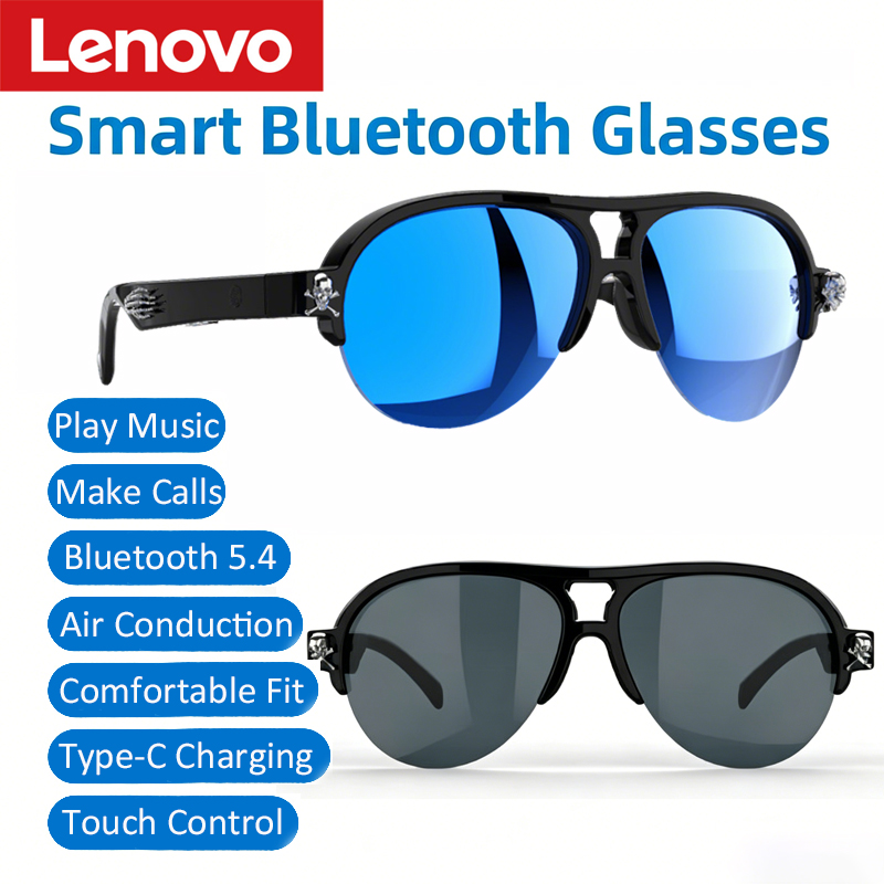 Audio Music Ai - Lenovo Bluetooth AI Smart Glasses Driving