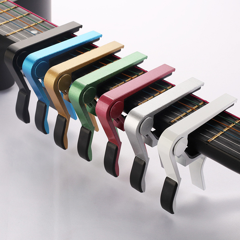 Metal Guitar Capo for Acoustic - đánh giá và giá Guitar Capo Clip