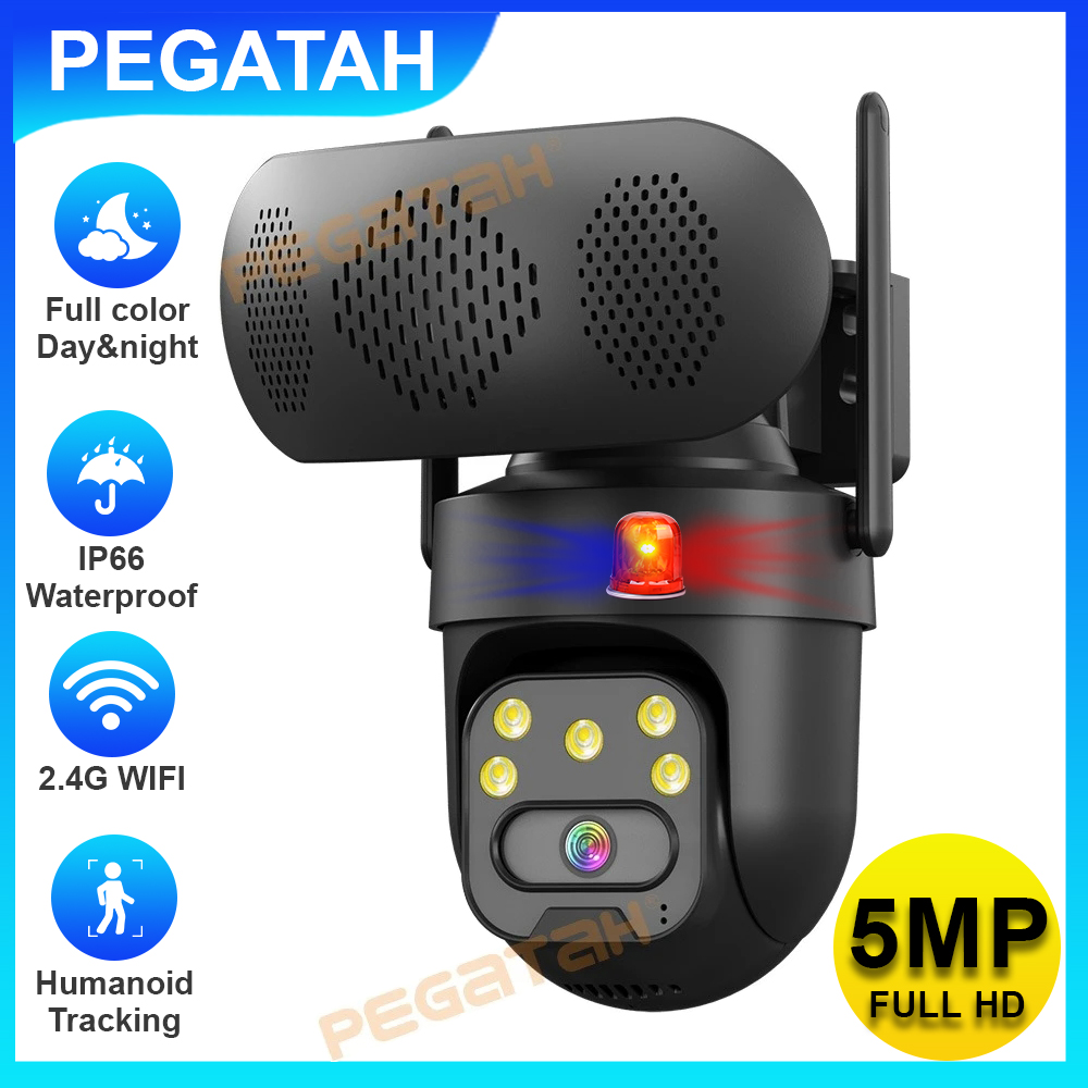 5MP IP Camera Outdoor 2.4G WiF - đánh giá và giá Audio Music Track