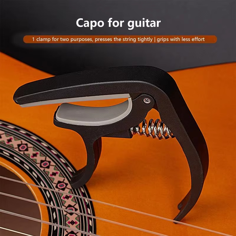 Portable Plastic Guitar Capo F - đánh giá và giá Guitar Capo Clip