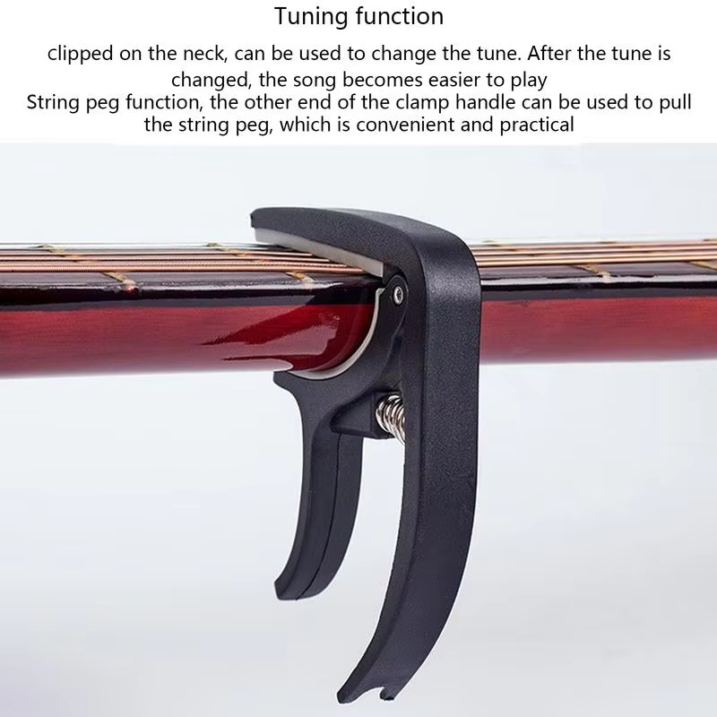 Portable Plastic Guitar Capo F - đánh giá và giá Guitar Capo Clip