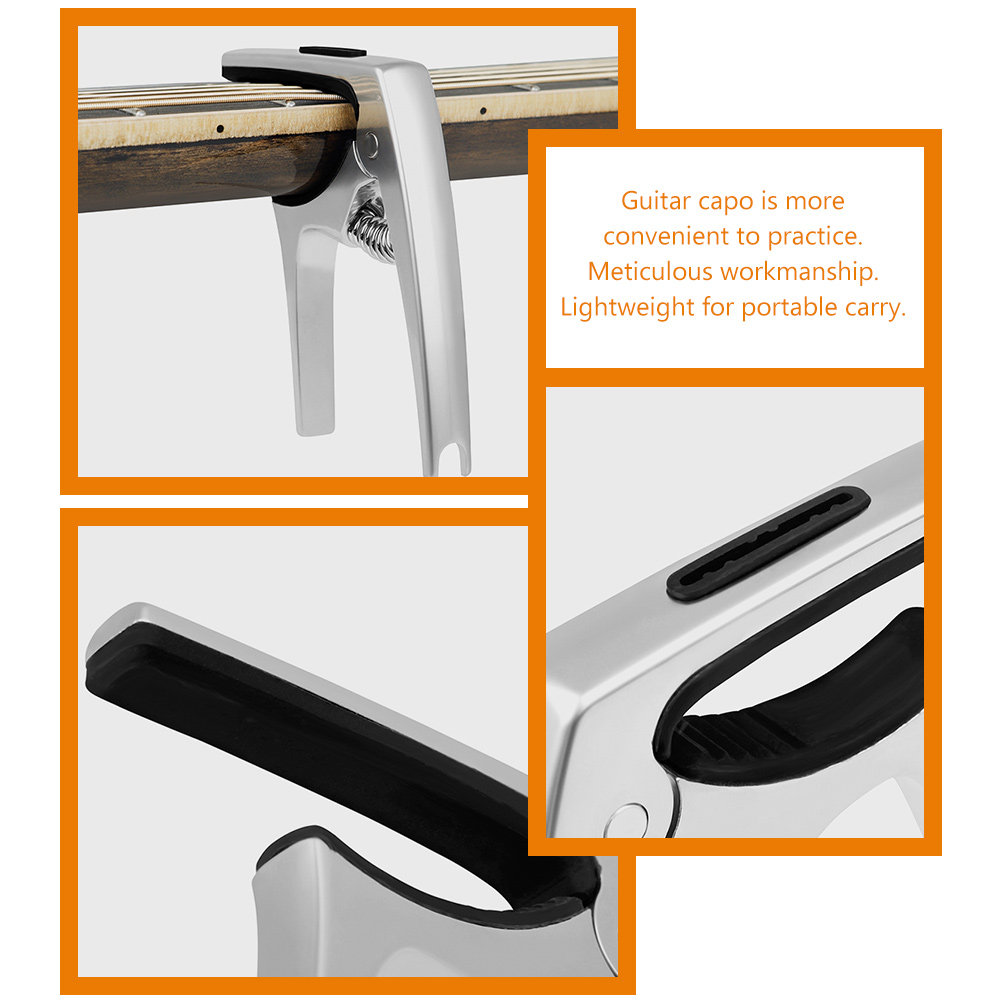 Guitar Capo Metal Sturdy Const - đánh giá và giá Guitar Capo Clip