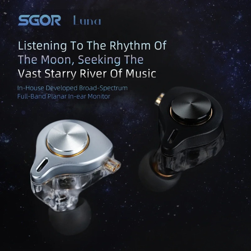 SGOR Luna 13.5MM Planar Driver - đánh giá và giá Audio Music Dj