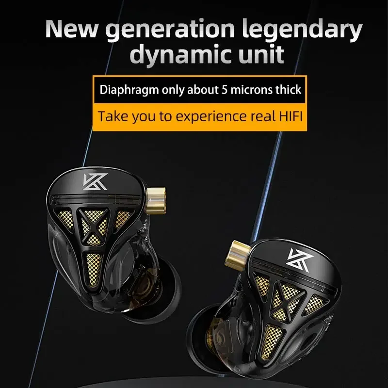 KZ DQS 1DD HiFi IEM Headphones - đánh giá và giá Audio Music Dj