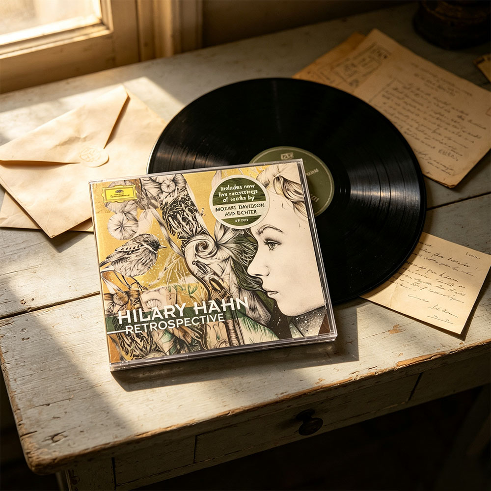 CD 'Retrospective' Hilary Hahn - đánh giá và giá Audio Music Recording