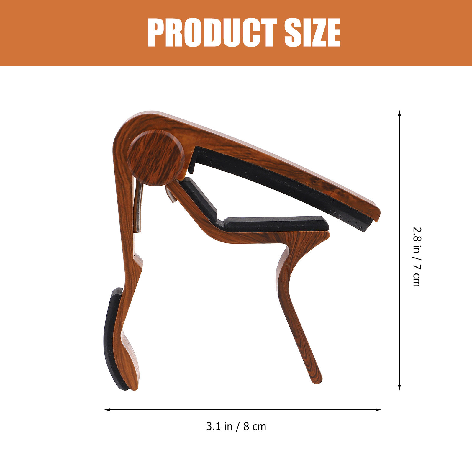 Metal Guitar Capo Zinc Alloy C - đánh giá và giá Guitar Capo Clip