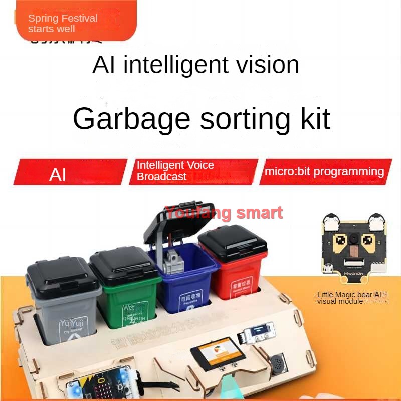 Waste Sorting Robot Kit AI Vis - đánh giá và giá Audio Music Ai